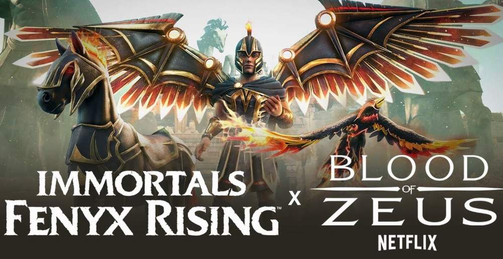 LA SERIE “BLOOD OF ZEUS” DI NETFLIX ARRIVA SU IMMORTALS FENYX RISING