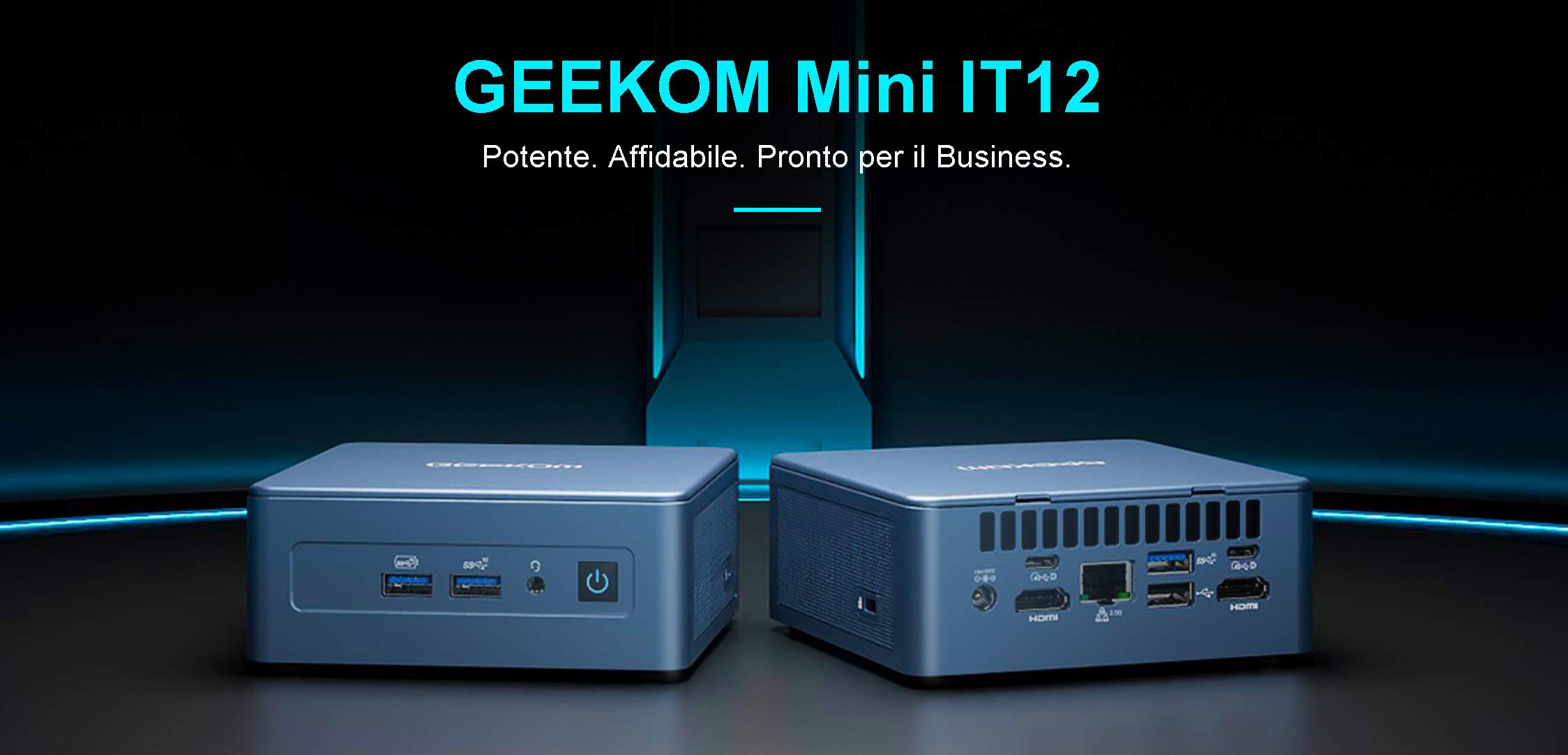 GEEKOM IT12 Mini PC in offerta