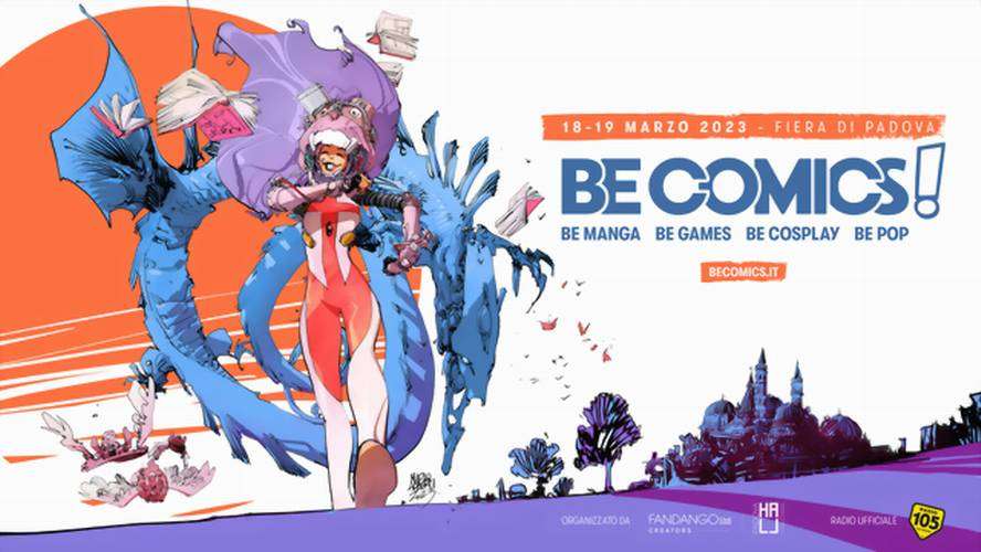 BE COMICS 2023 TORNA A PADOVA 