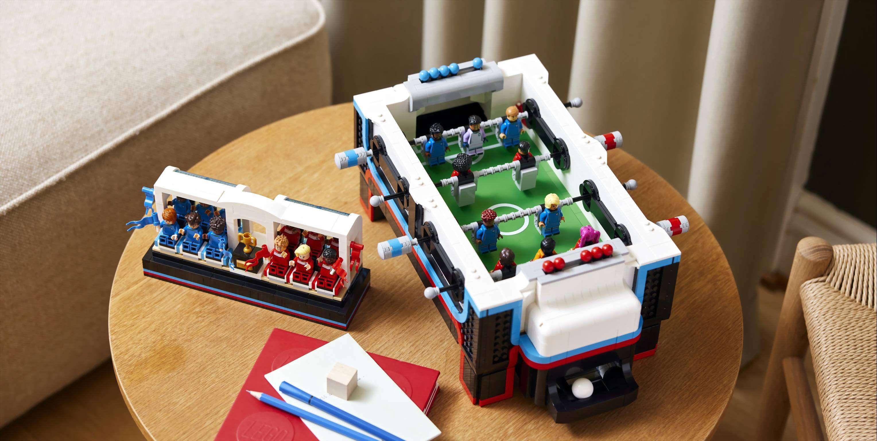 LEGO presenta il nuovo set Calcio Balilla Ideas