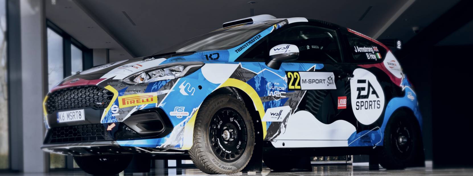 EA SPONSORIZZA JON ARMSTRONG PER IL TITOLO JUNIOR WRC 2022