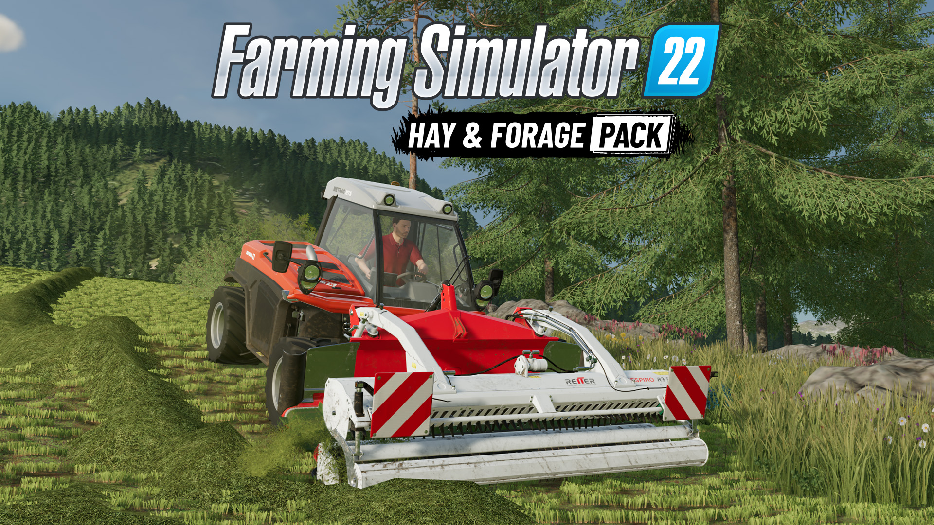 FARMING SIMULATOR 22: NUOVO HAY & FORAGE PACK NUOVI BRAND E MACCHINARI