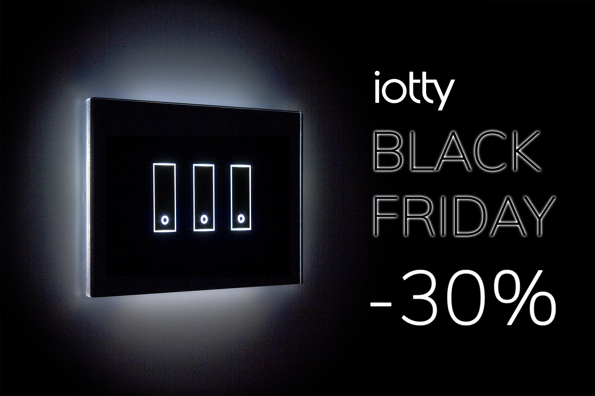 iotty - un Black Friday con uno sconto del 30%   