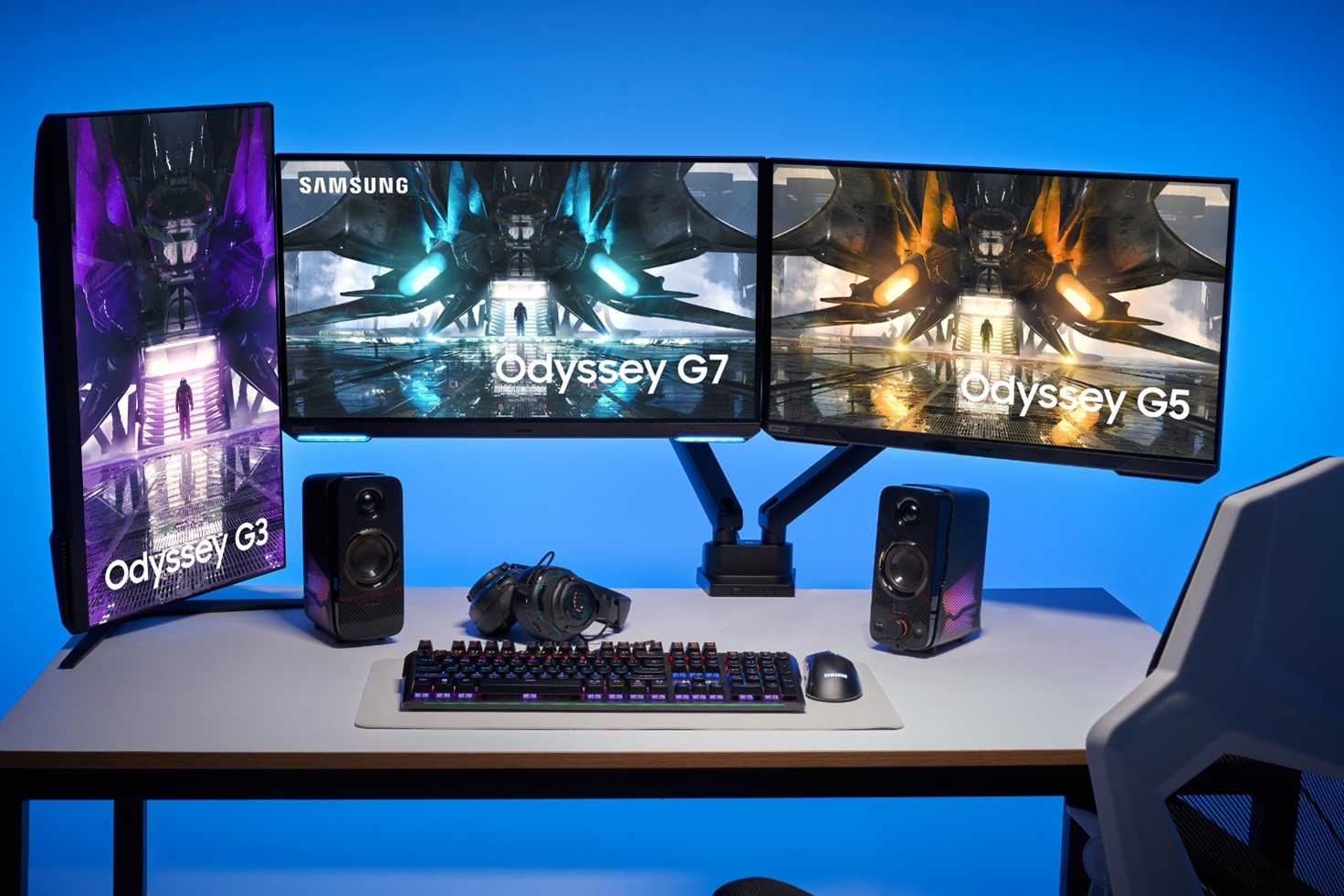 Samsung svela i monitor da gaming Odyssey 2021