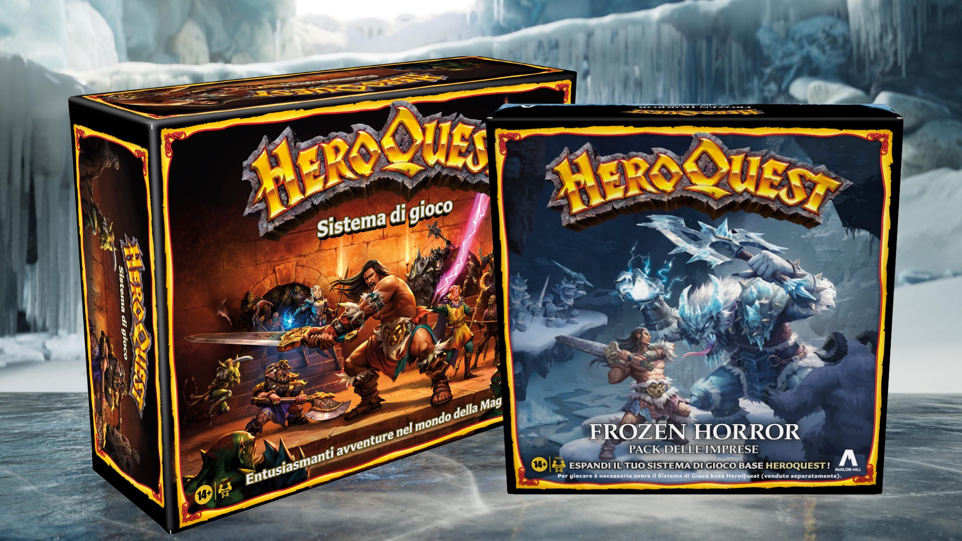 NUOVA ESPANSIONE PER HEROQUEST: AL VIA LE PREVENDITE DI FROZEN HORROR 