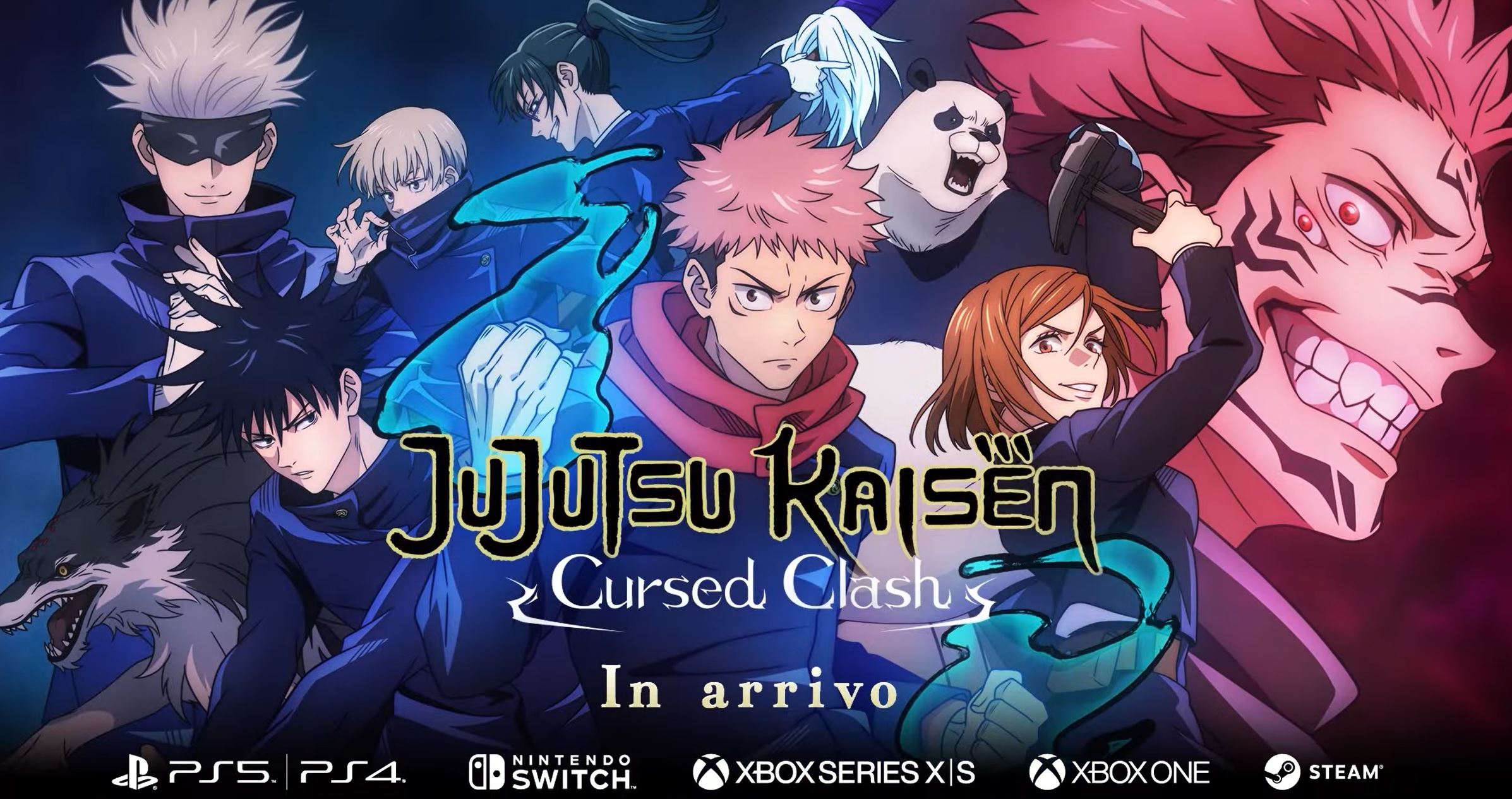 JUJUTSU KAISEN CURSED CLASH arriva per PC e Console