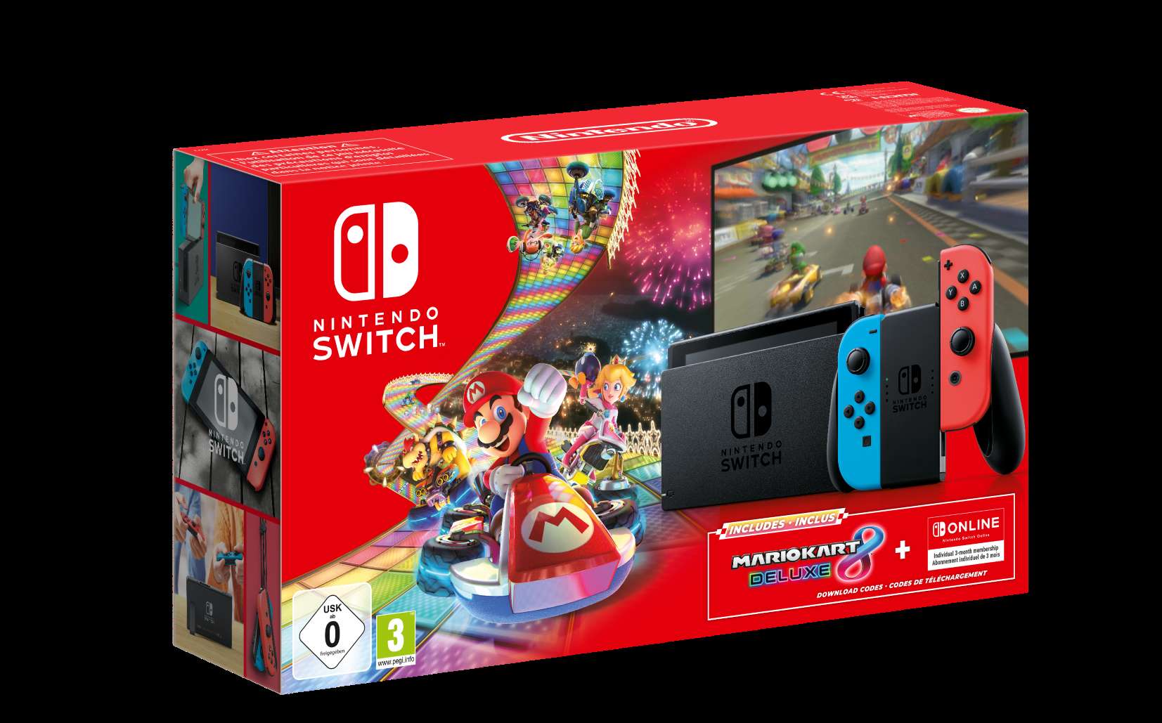 Bundle speciale Nintendo Switch + Mario Kart 8 Deluxe e Switch Online