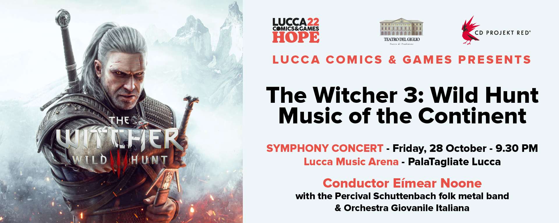 The Witcher 3: Wild Hunt - Music from the Continent: biglietti disponibili