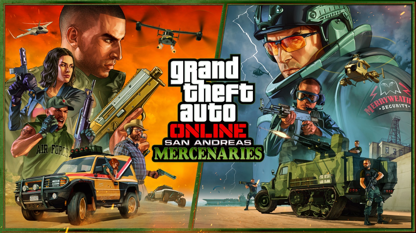 GTA Online: San Andreas Mercenaries il trailer GTA Online: San Andreas Mercenaries il trailer