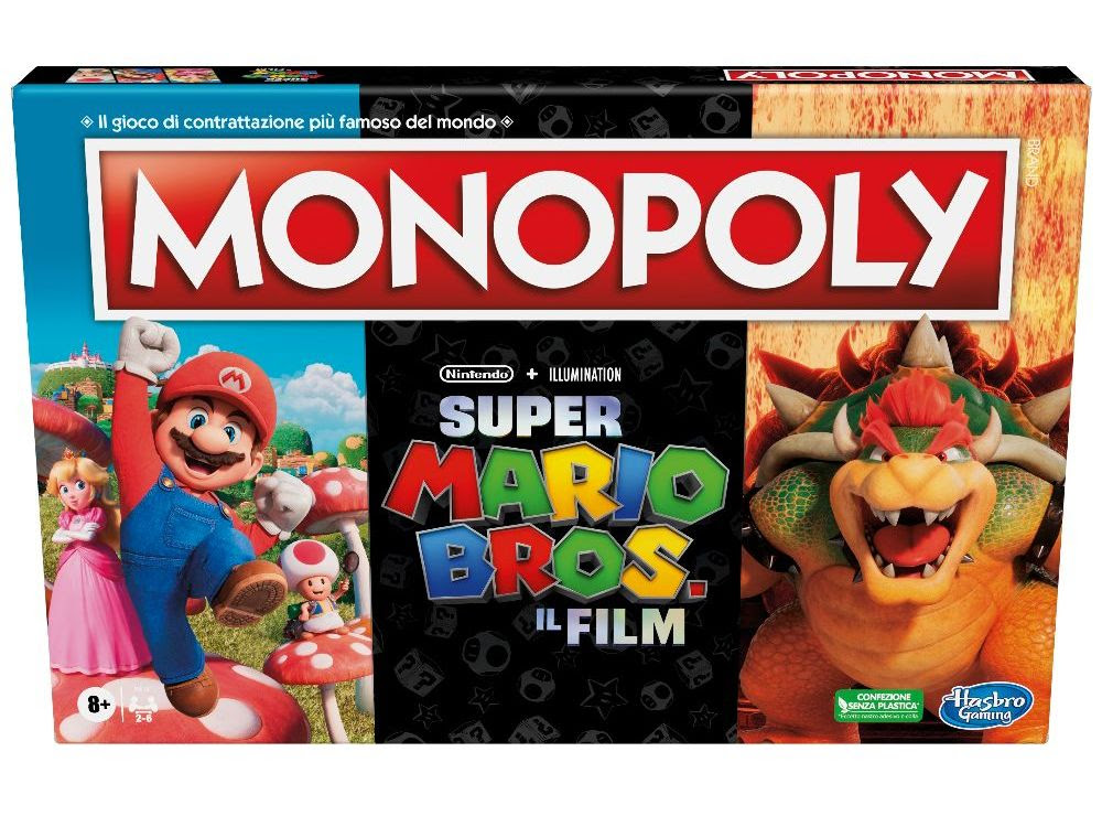 MONOPOLY SUPER MARIO BROS. IL FILM FAR DIVERTIRE GRANDI E PICCINI