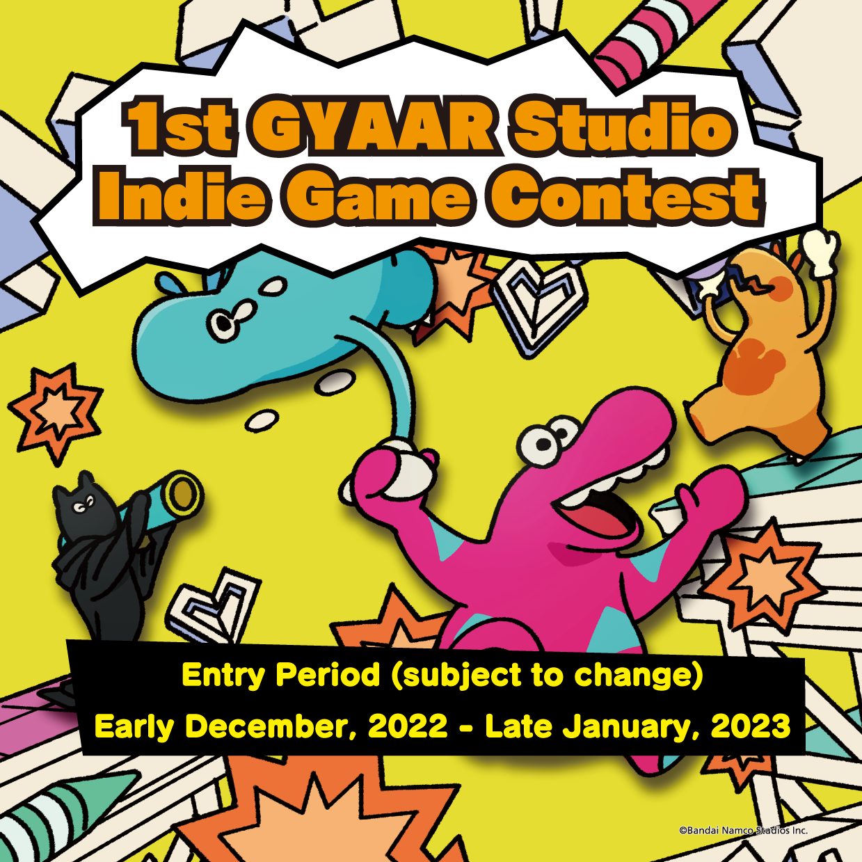 BANDAI NAMCO ANNUNCIA IL PRIMO GYAAR INDIE GAME CONTEST