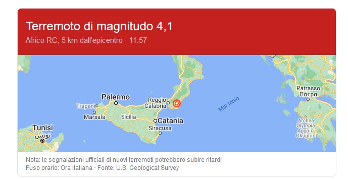 terremoto calabria terremoto calabria