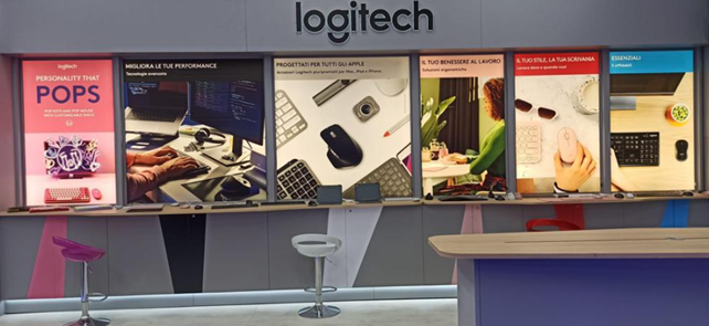 Logitech apre la sua “bottega” tecnologica nel MediaWorld Tech Village di Roma