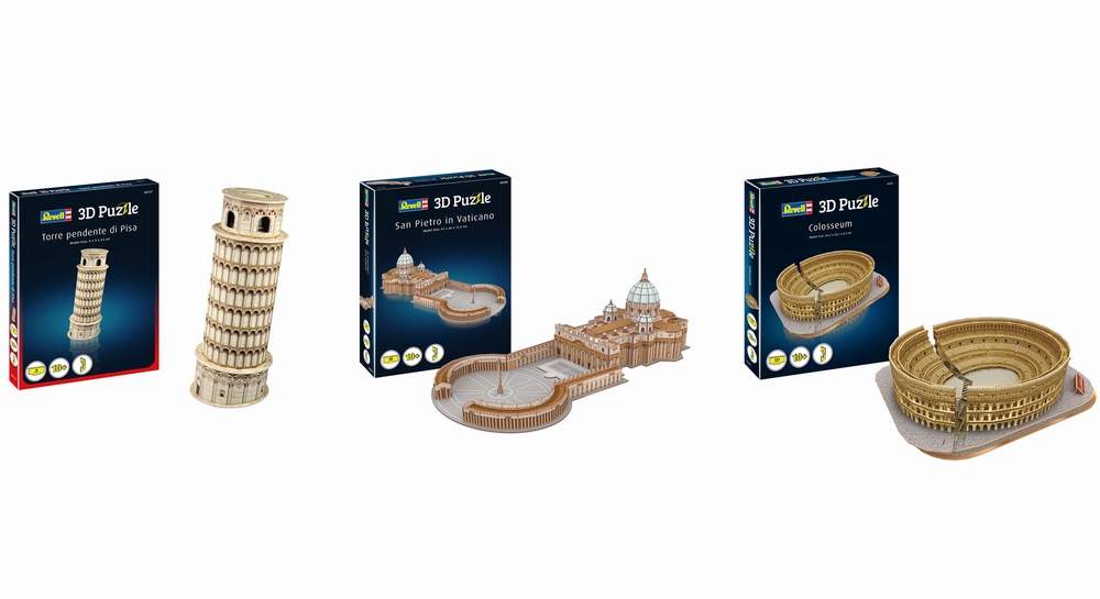 Revell presenta i suoi 3D Puzzle