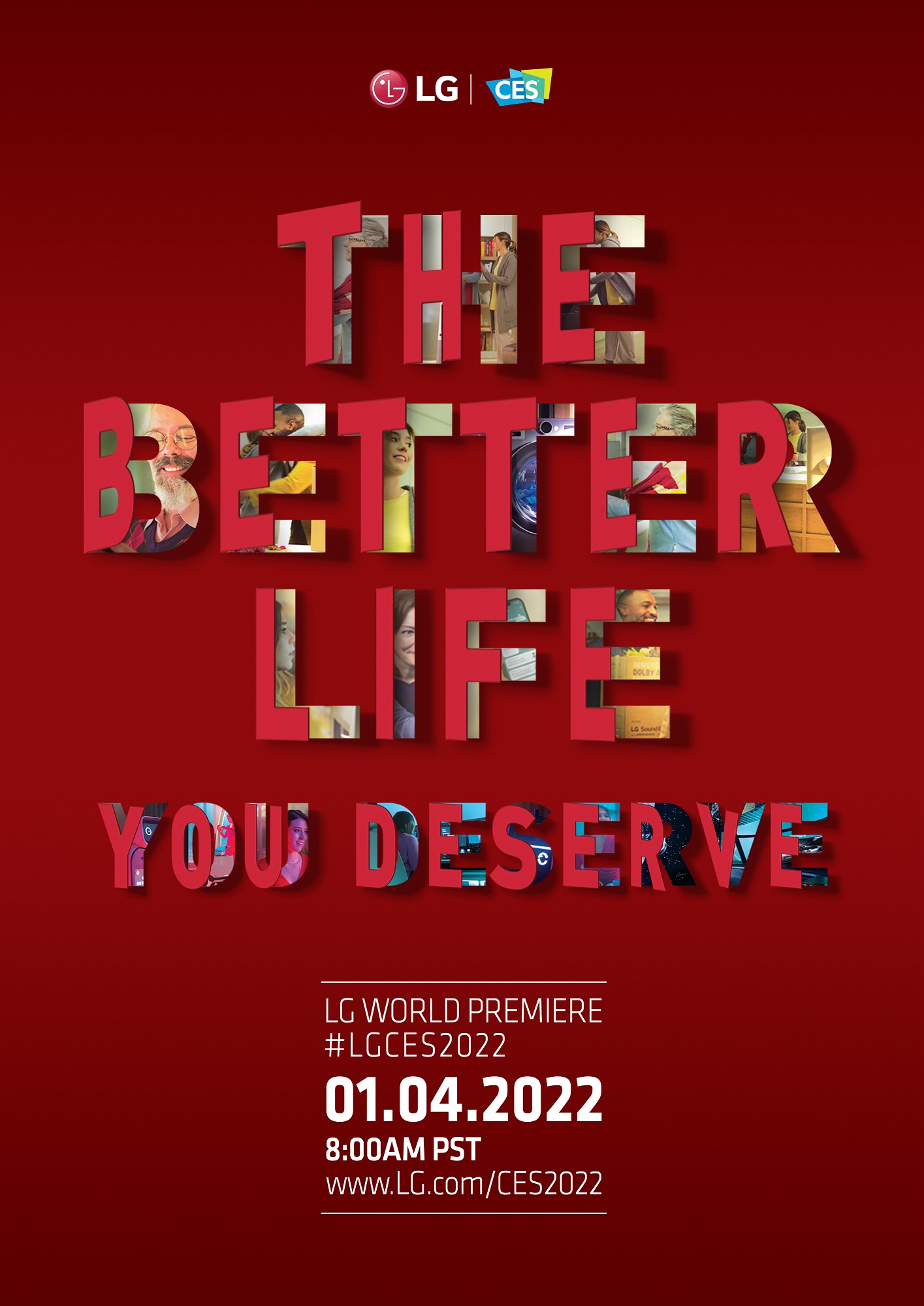 LG: AL CES 2022 “THE BETTER LIFE YOU DESERVE”