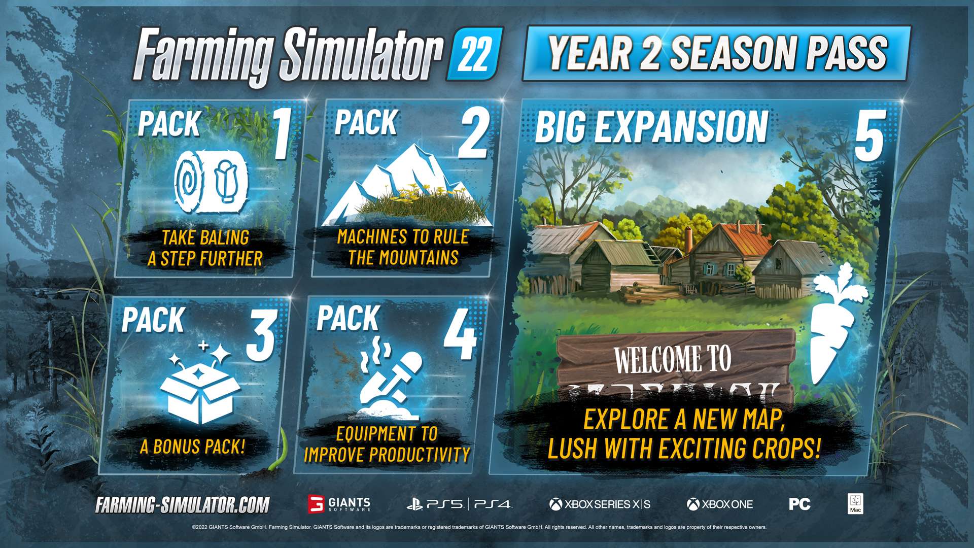 FARMING SIMULATOR 22 - NUOVO YEAR 2 SEASON PASS