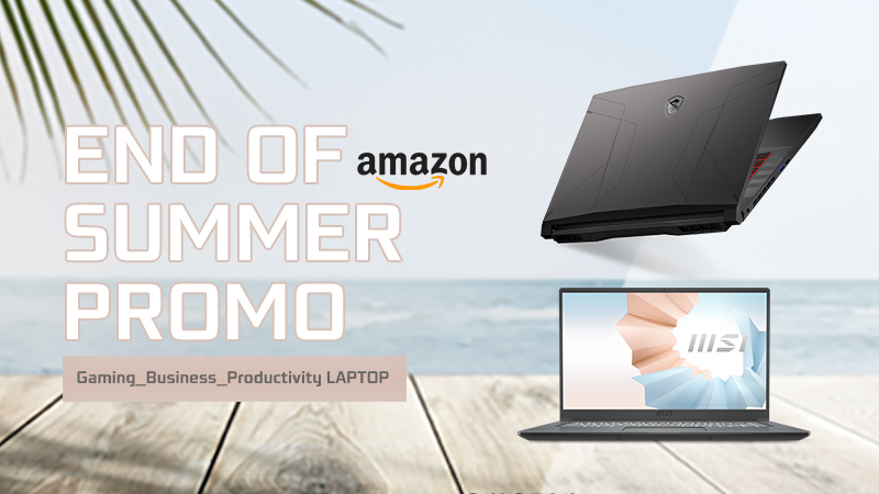 MSI END OF SUMMER PROMO: tante offerte sui laptop