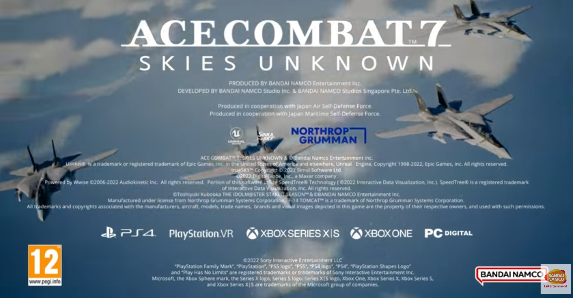 ACE COMBAT 7: SKIES UNKNOWN disponibile laggiornamento gratuito