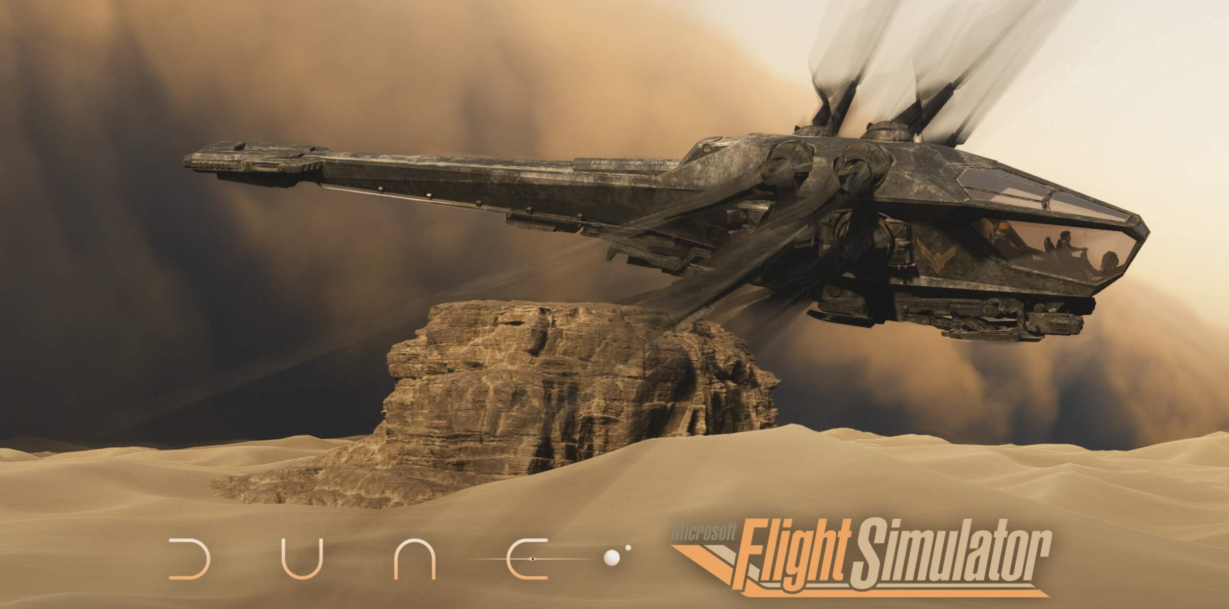 Xbox annuncia l’espansione Dune di Microsoft Fligth Simulator