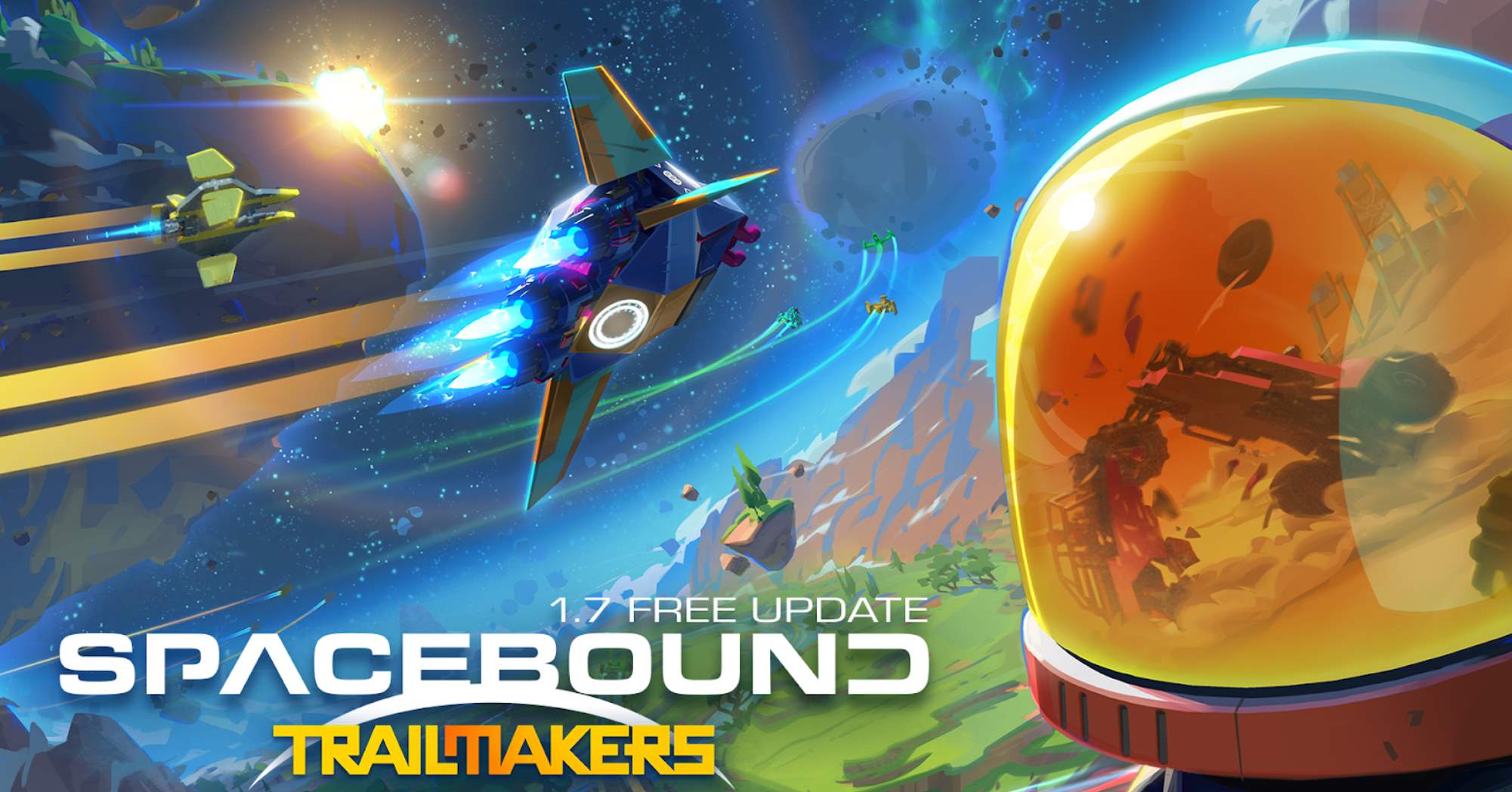 Trailmakers aggiornamento gratuito Spacebound