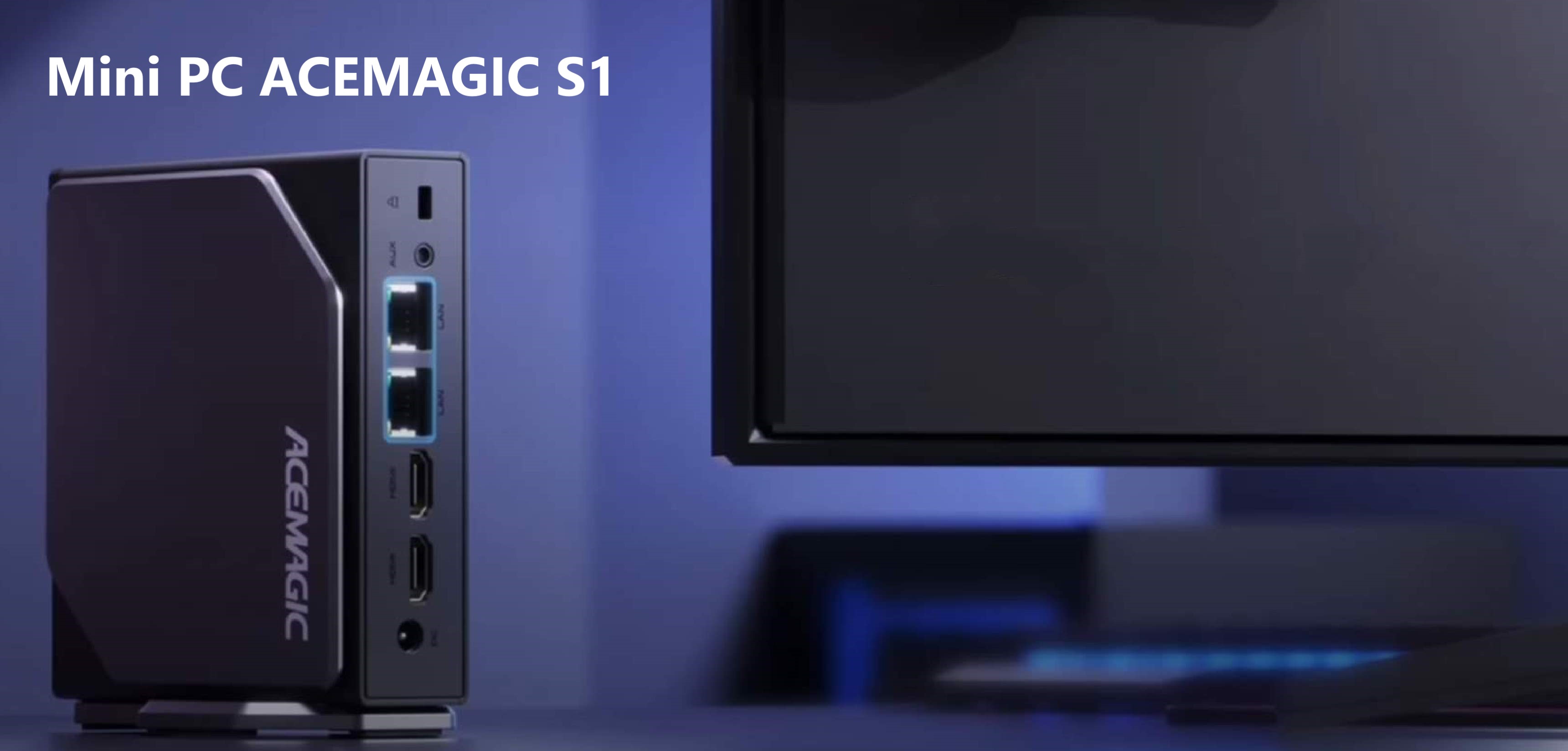 ACEMAGIC Mini PC S1 Recensione