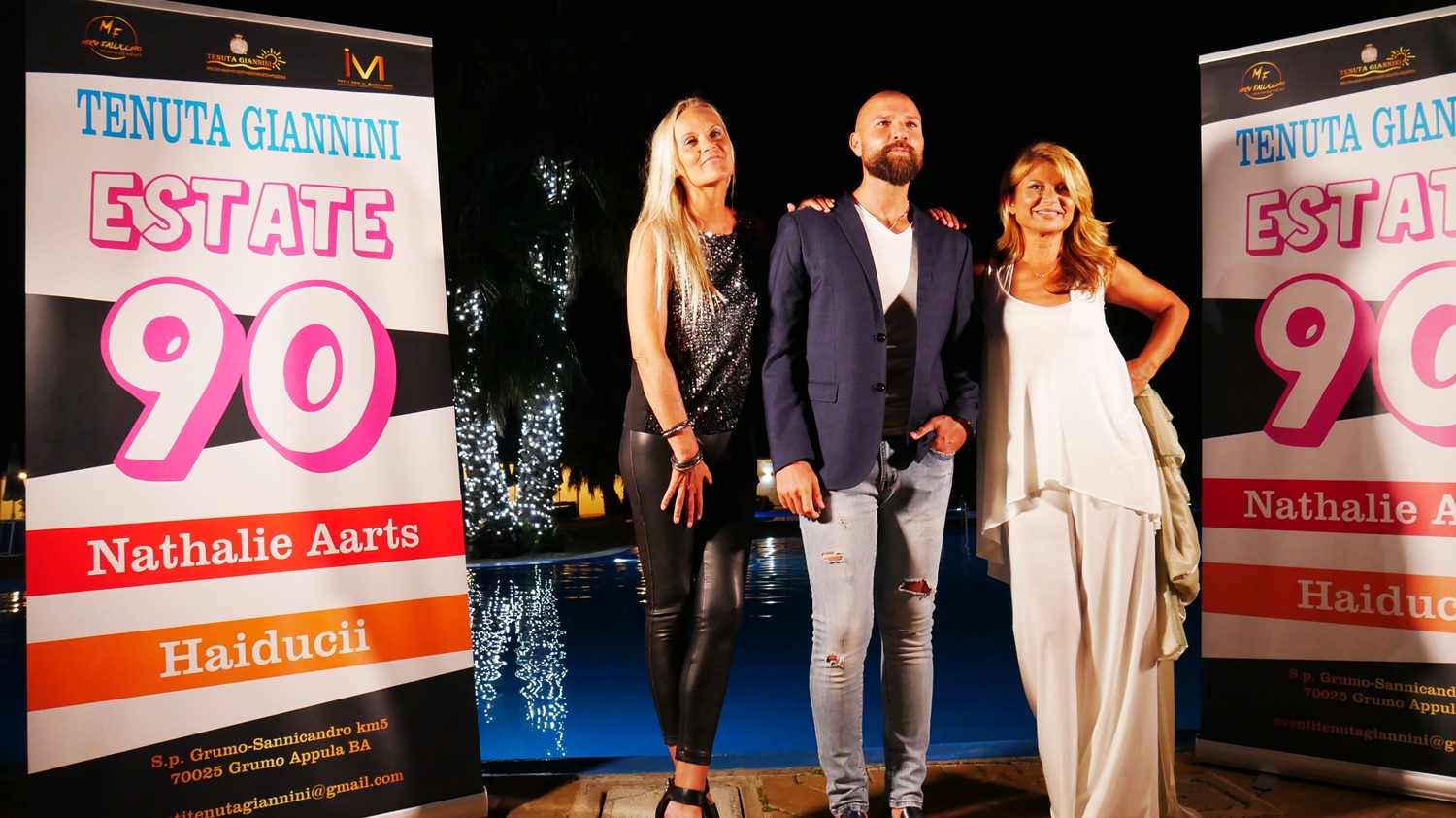 Nathalie Aarts e Haiducii infiammano la Tenuta Giannini: show musicali entusiasmanti a Ferragosto