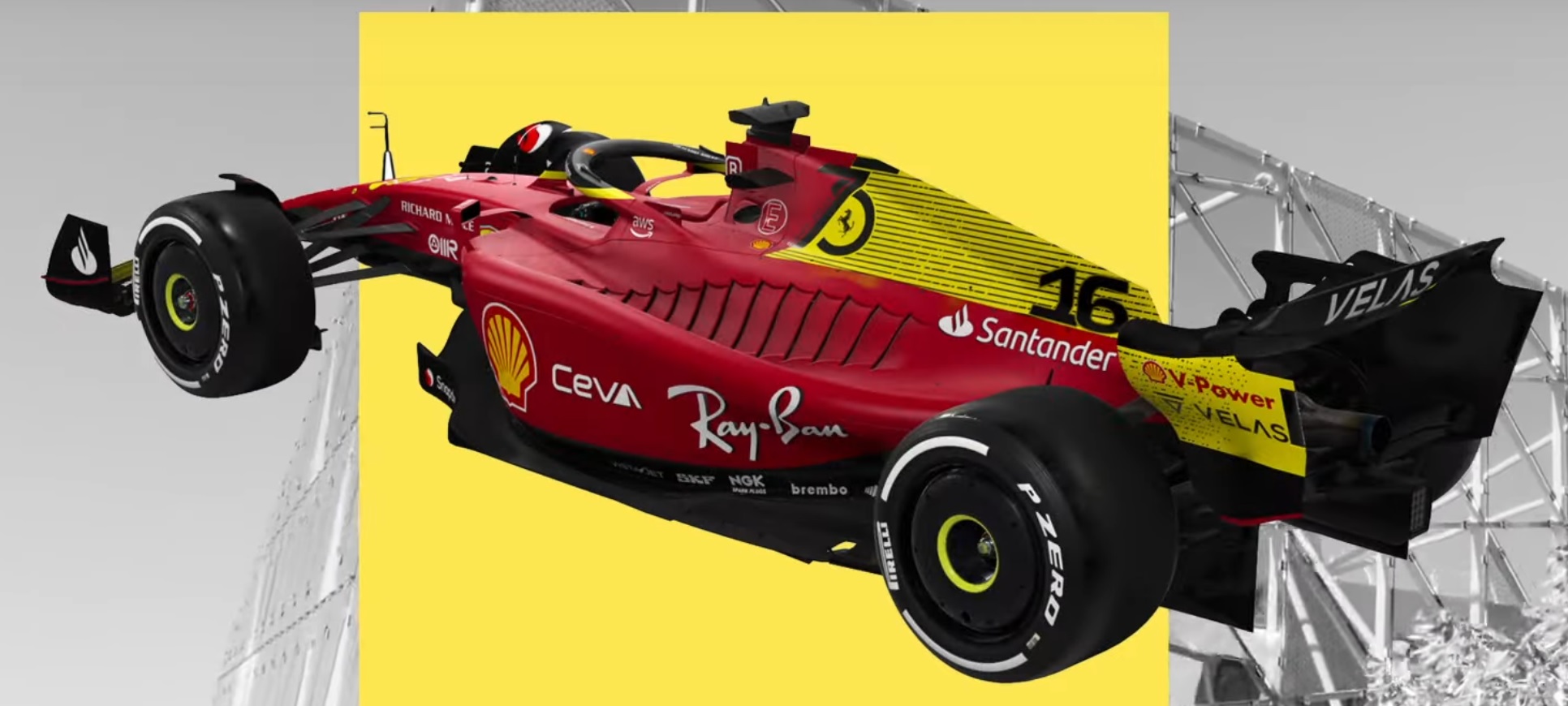 LA LIVREA FERRARI GIALLO MODENA ITALIAN GP È IN EA SPORTS F1 22