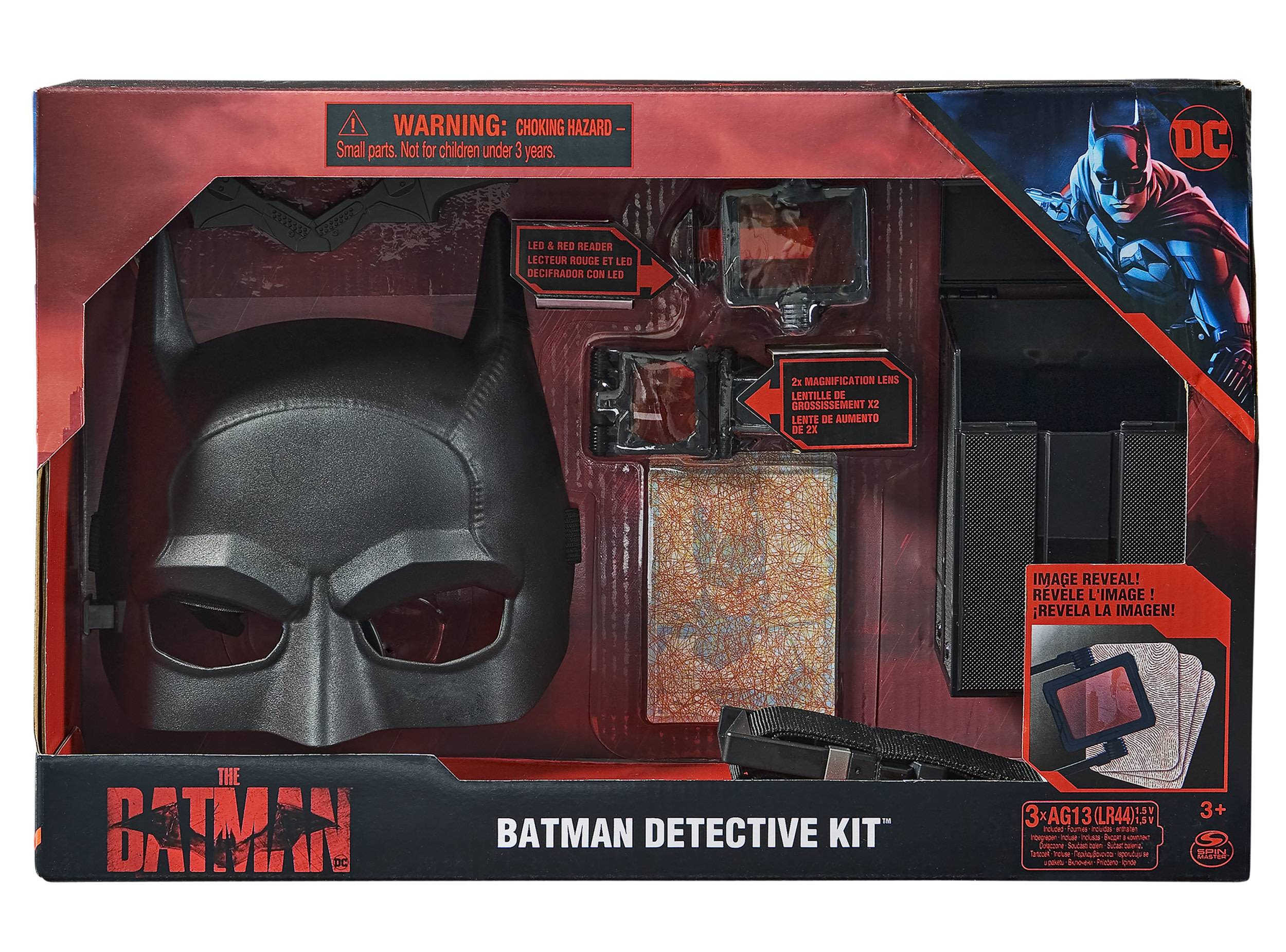 CARNEVALE DA BATMAN CON IL ROLE PLAY DETECTIVE SET DI SPIN MASTER