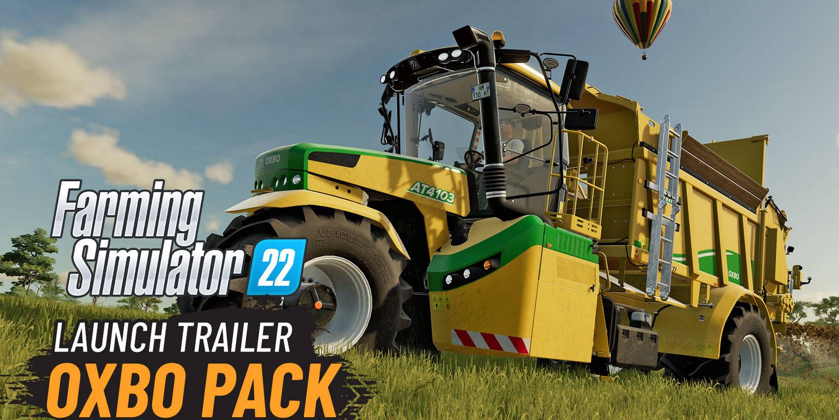 FARMING SIMULATOR 22 - OXBO PACK ORA DISPONIBILE