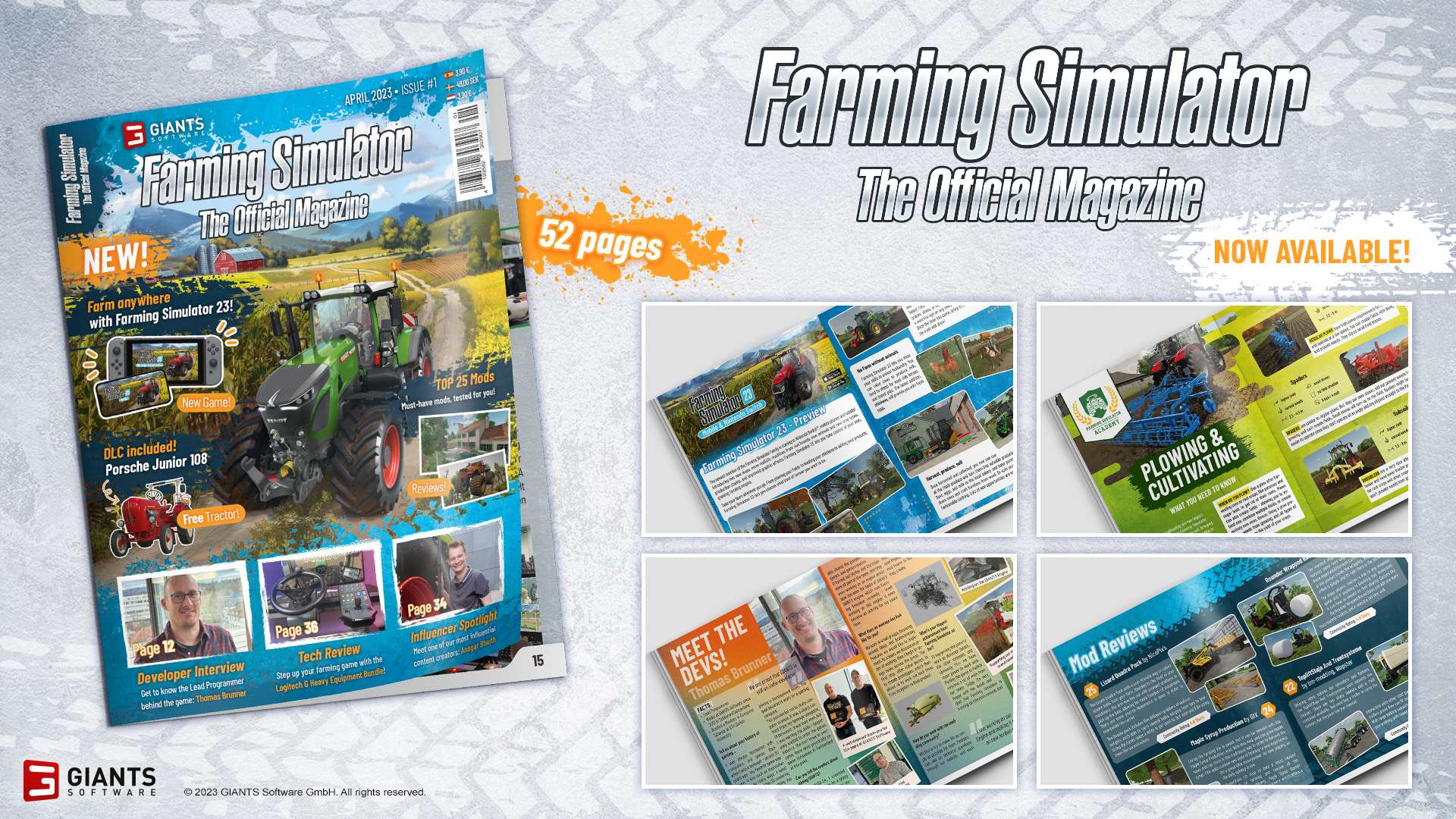 PUBBLICATO IL MAGAZINE UFFICIALE DI FARMING SIMULATOR