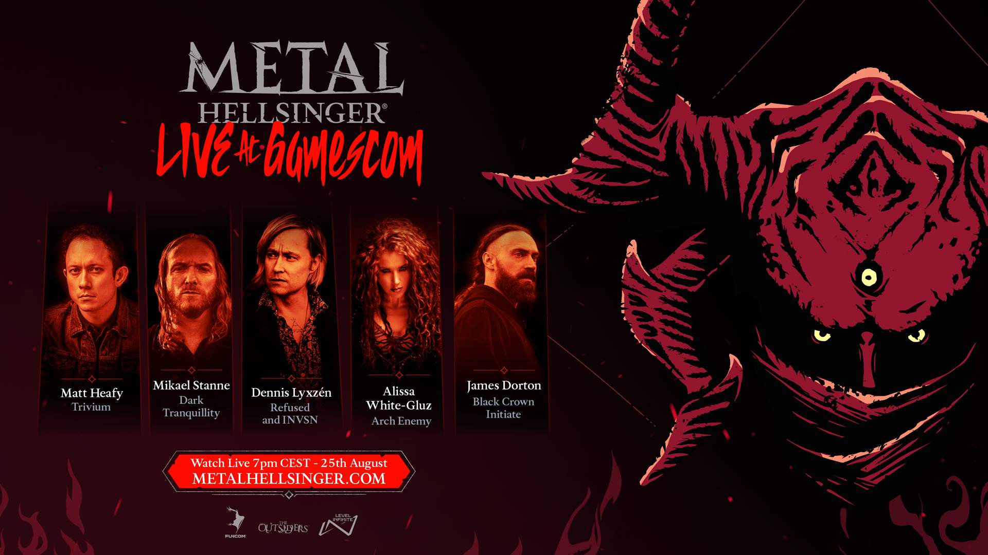 Metal: Hellsinger terrà il più grande concerto della storia di Gamescom