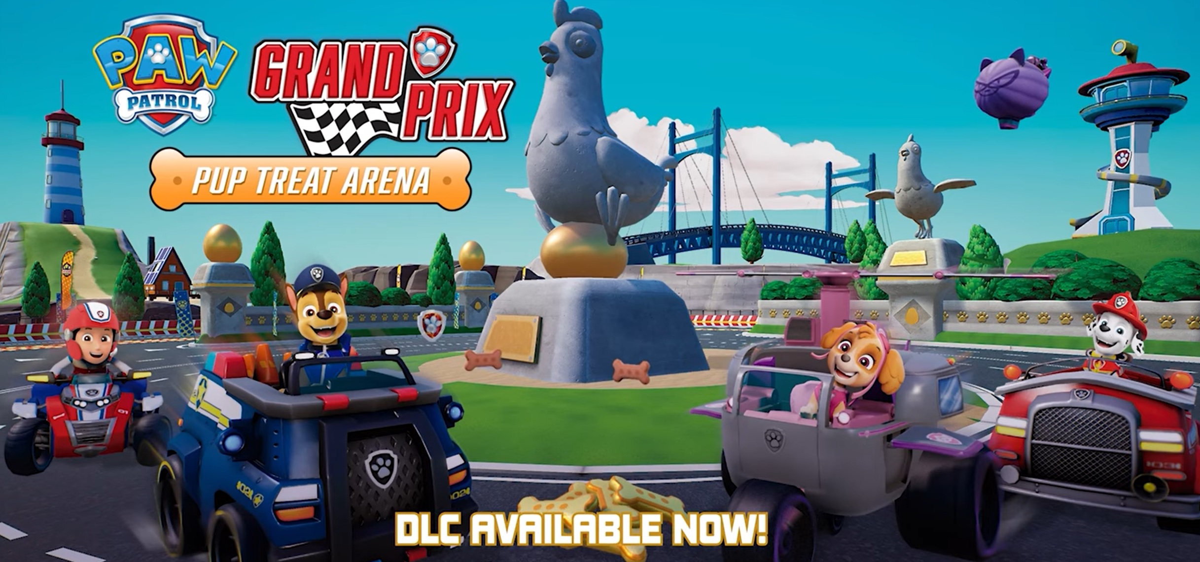 Il DLC della nuova modalità Arena di PAW Patrol: Gran Premio è ora disponibile