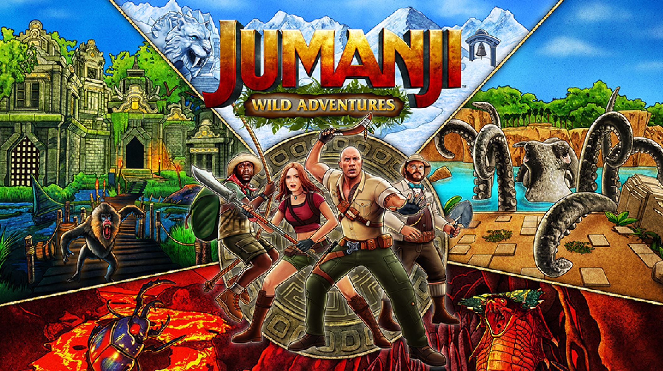 JUMANJI: AVVENTURE SELVAGGE SARÀ DISPONIBILE PER CONSOLE E PC 