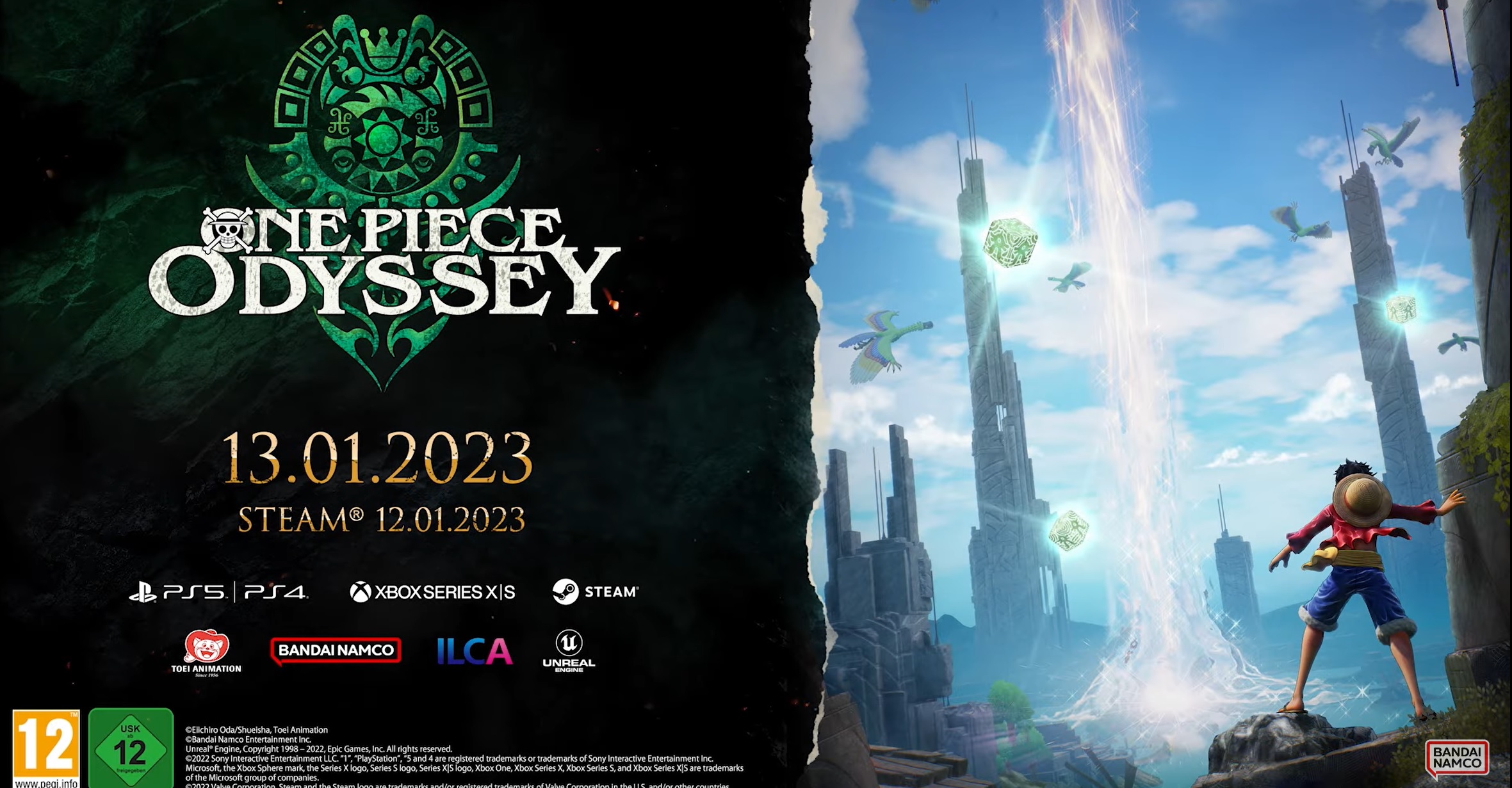 ONE PIECE ODYSSEY SALPERÀ A GENNAIO 2023