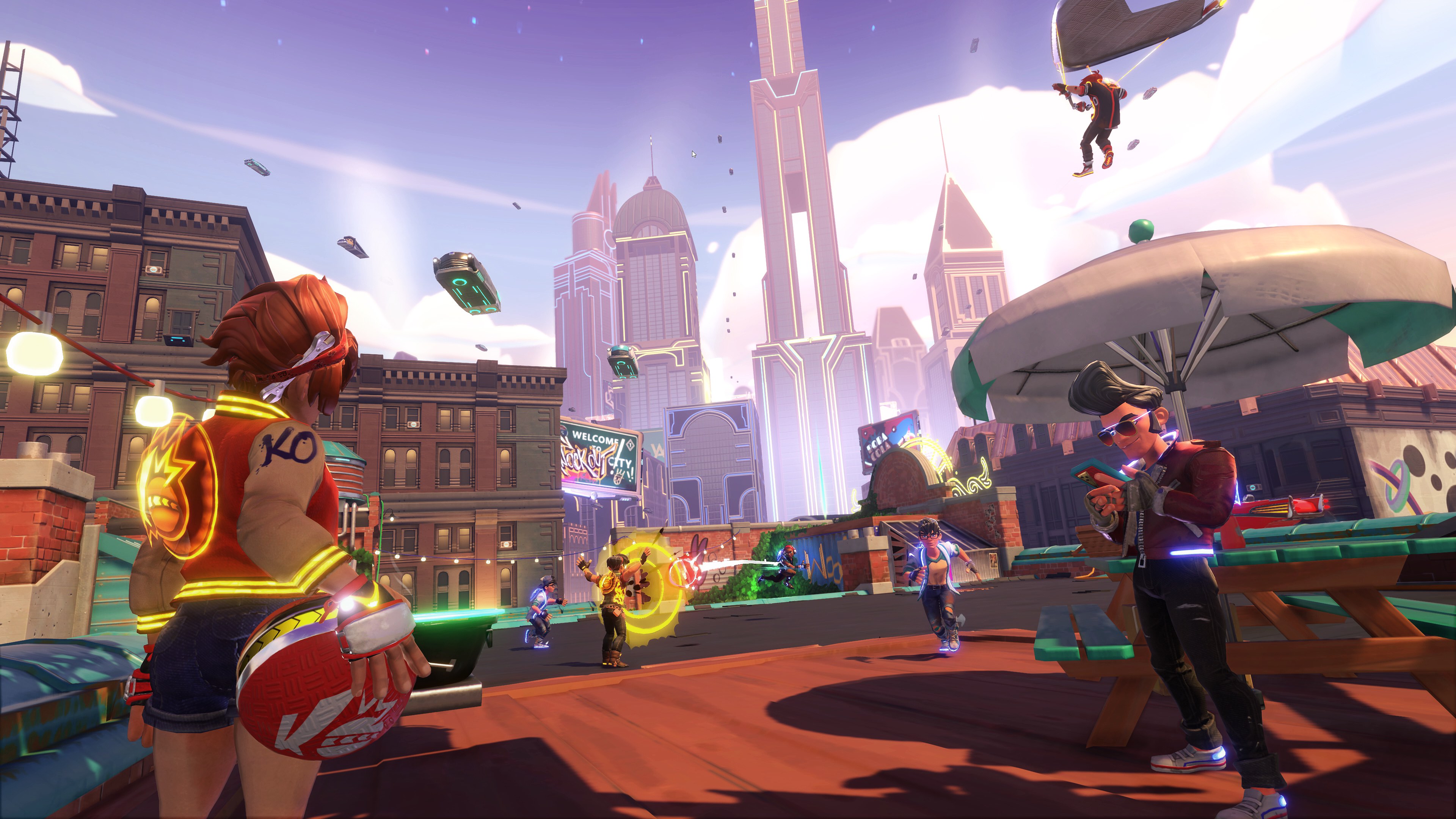 Knockout City: Beta cross-play e nuovo trailer