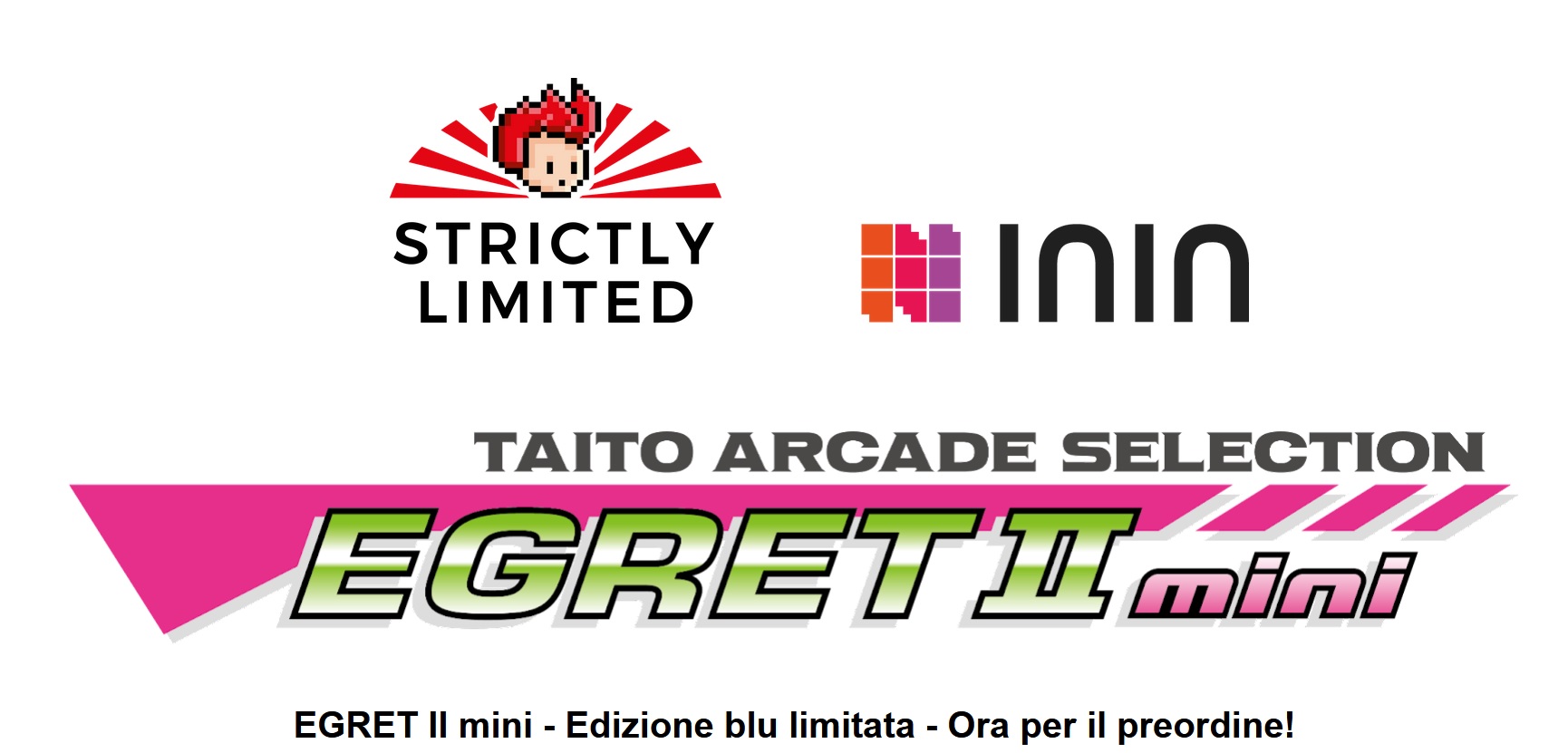 Taito Egret II mini - Limited Blue Edition aperto il preordine