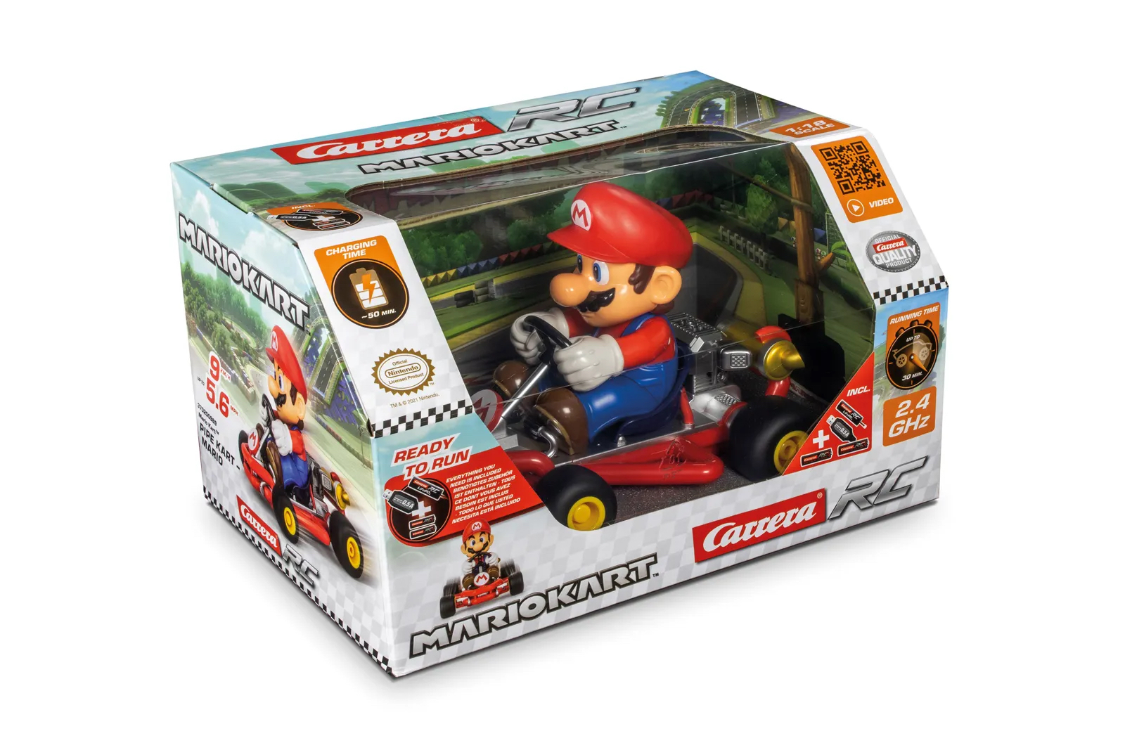 Carrera Mario Pipe Kart Recensione