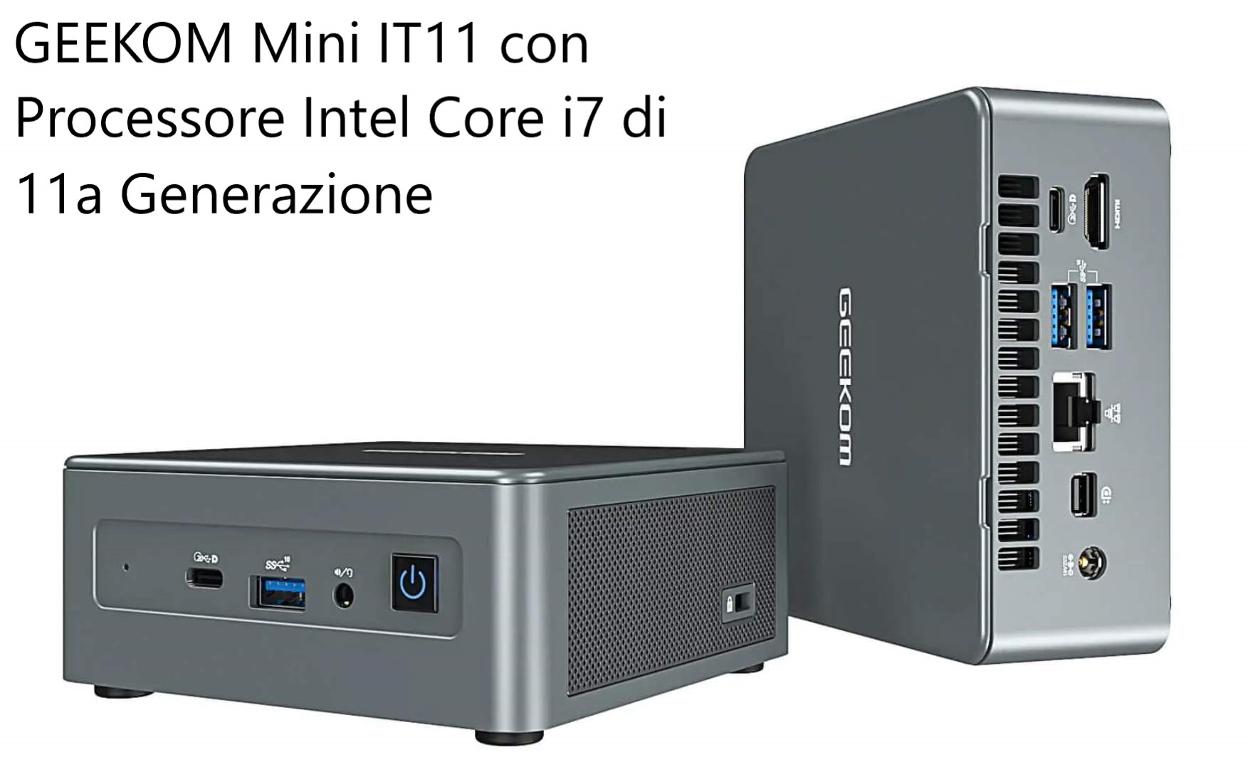 GEEKOM Mini PC IT11 in offerta sul sito ufficiale