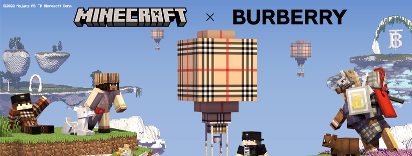 Minecraft x Burberry: disponibili la Capsule Collection e il DLC gratutito