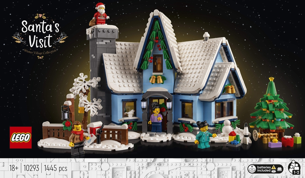 LEGO guarda al natale con il nuovo set La Visita di Babbo Natale