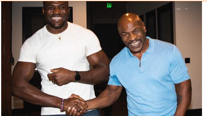 Mike Tyson allenerà Francis Ngannou per il match contro Tyson Fury