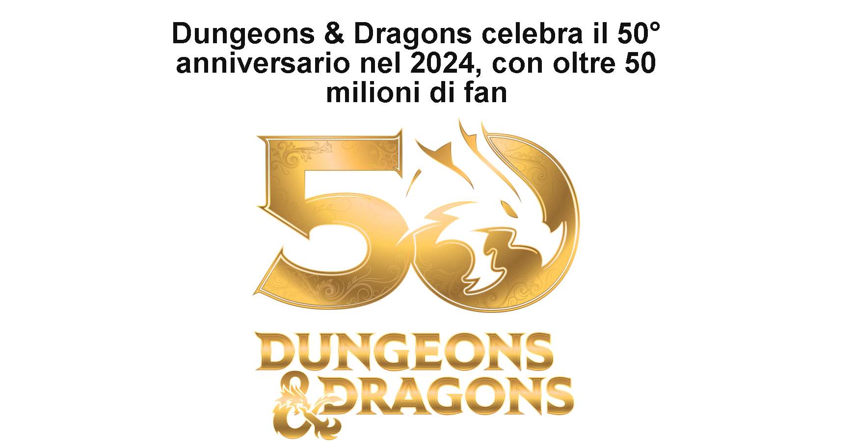 Dungeons & Dragons celebra il 50° anniversario 