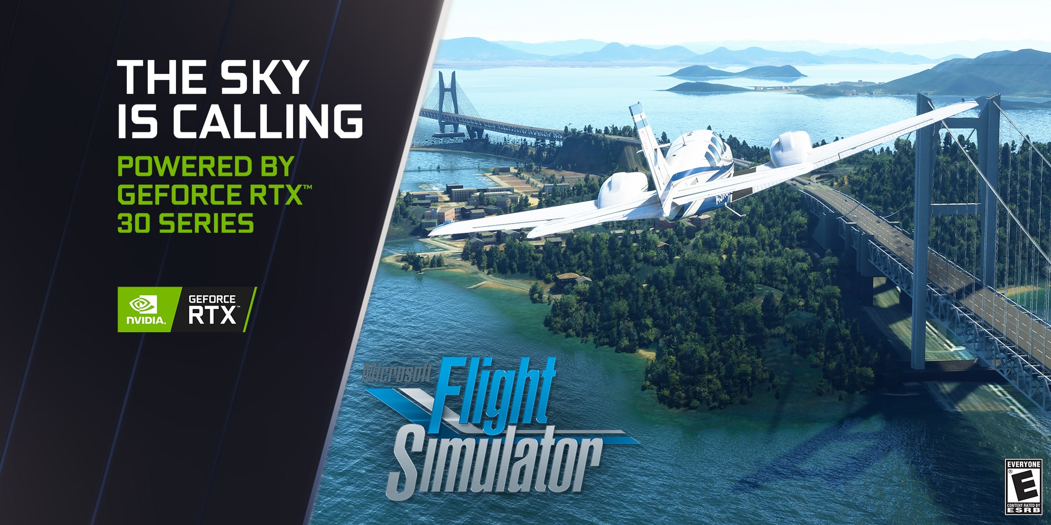 Microsoft Flight Simulator: Raddoppio delle prestazioni con un aggiornamento delle GeForce RTX Serie 30