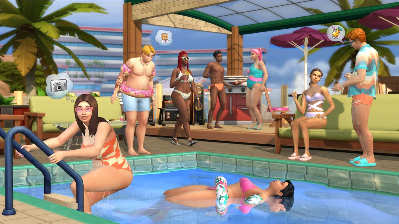 The Sims 4 svela i kit Poolside Splash e Modern Luxe, disponibili dal 7 settembre