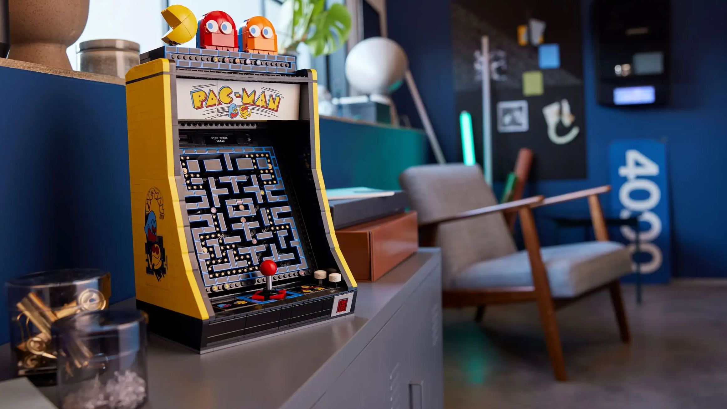 NUOVO SET LEGO ICONS PAC-MAN ARCADE