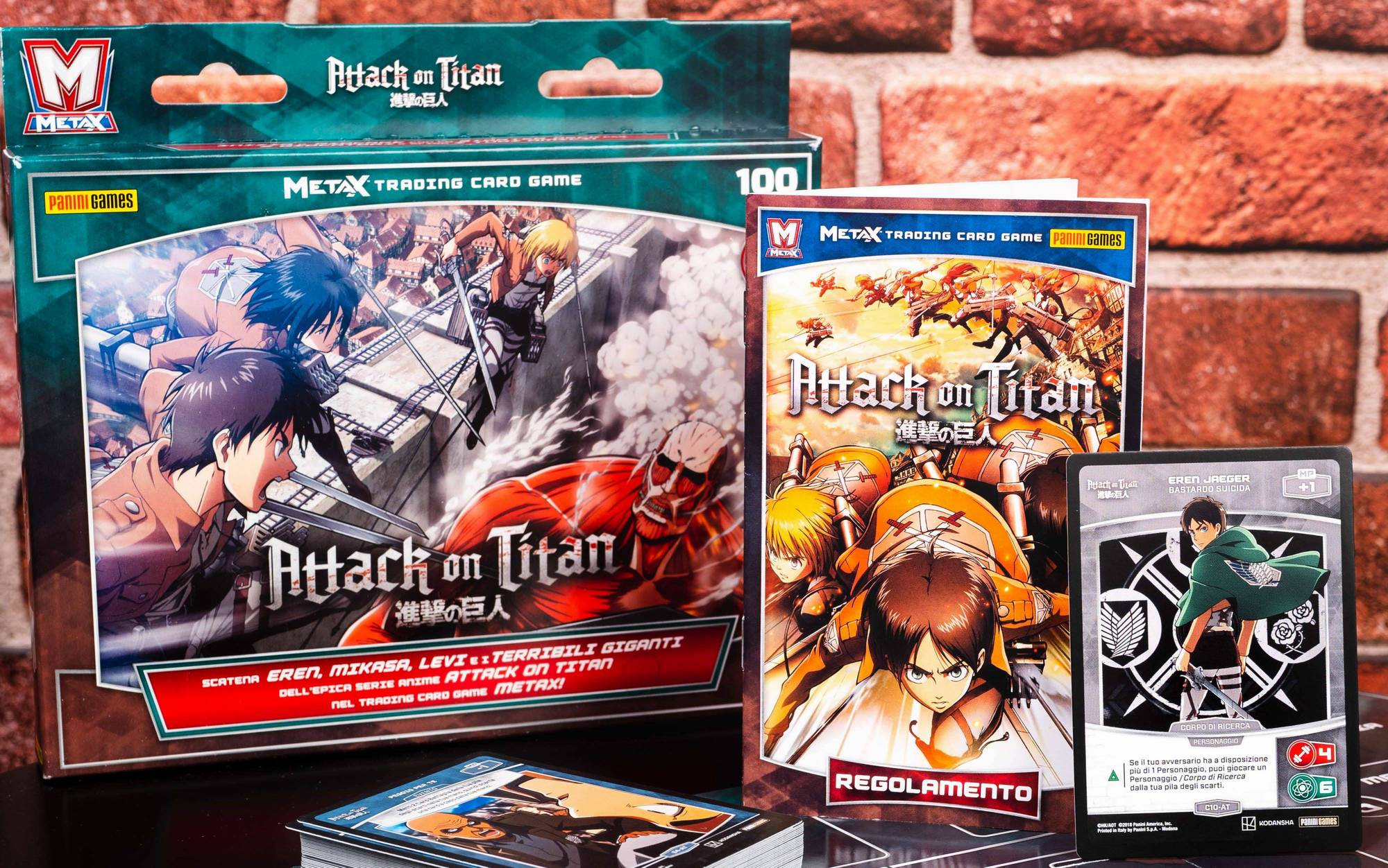 PANINI - TRADING CARD GAME UFFICIALE DI ATTACK ON TITAN