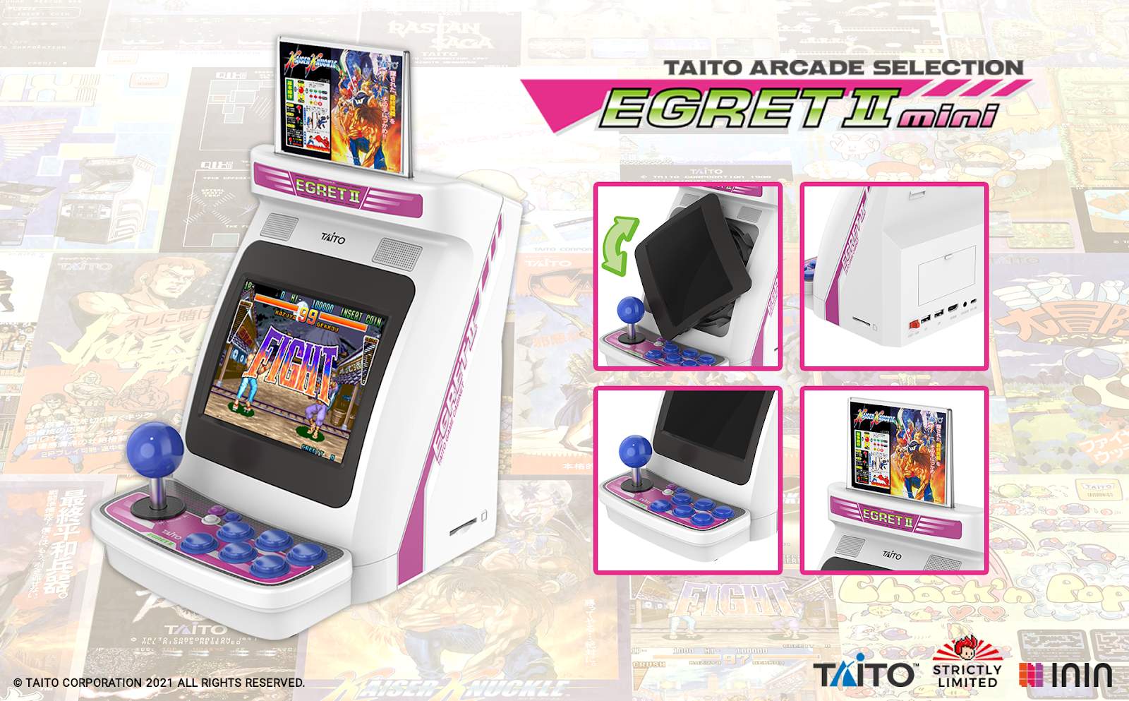 Taito EGRET II mini aperte le prenotazioni