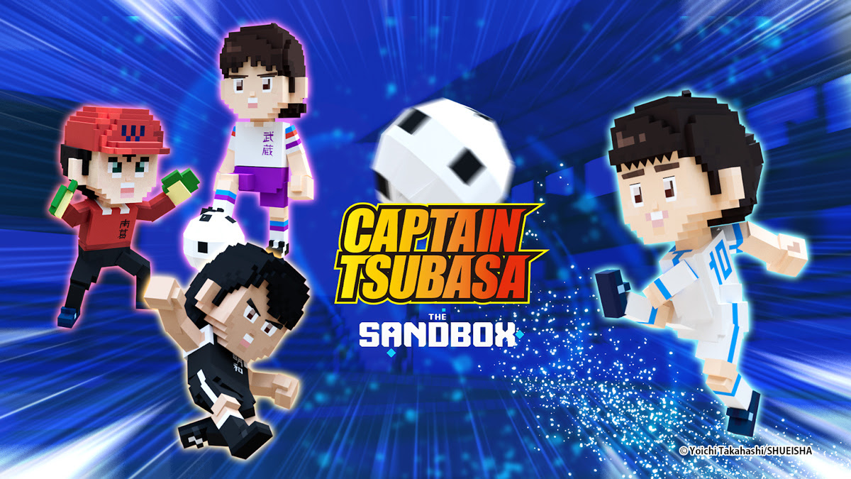 Capitan Tsubasa entra in The Sandbox per chi aspira a diventare calciatore