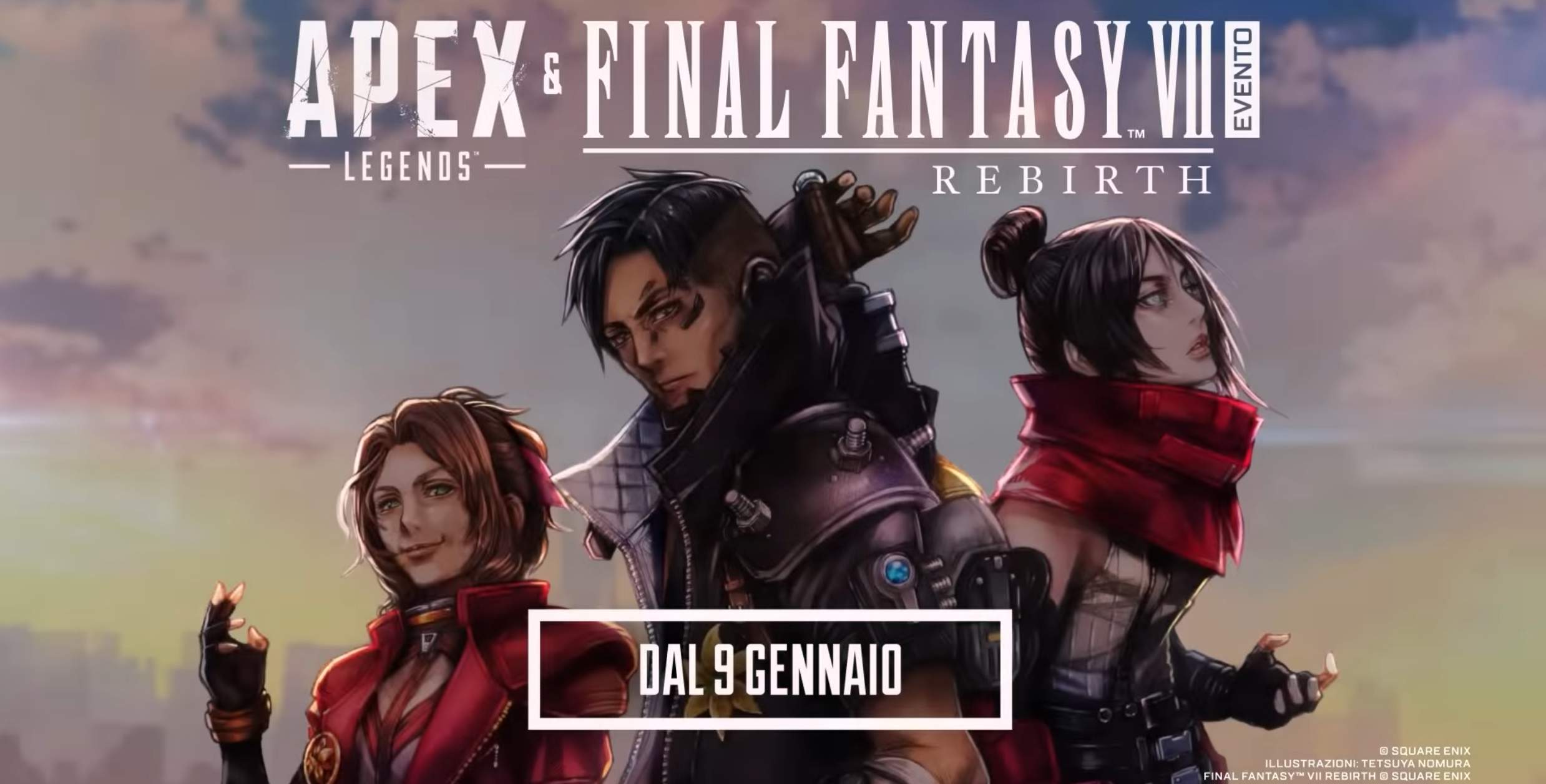 FINAL FANTASY VII REBIRTH si unisce ad Apex Legends a tempo limitato