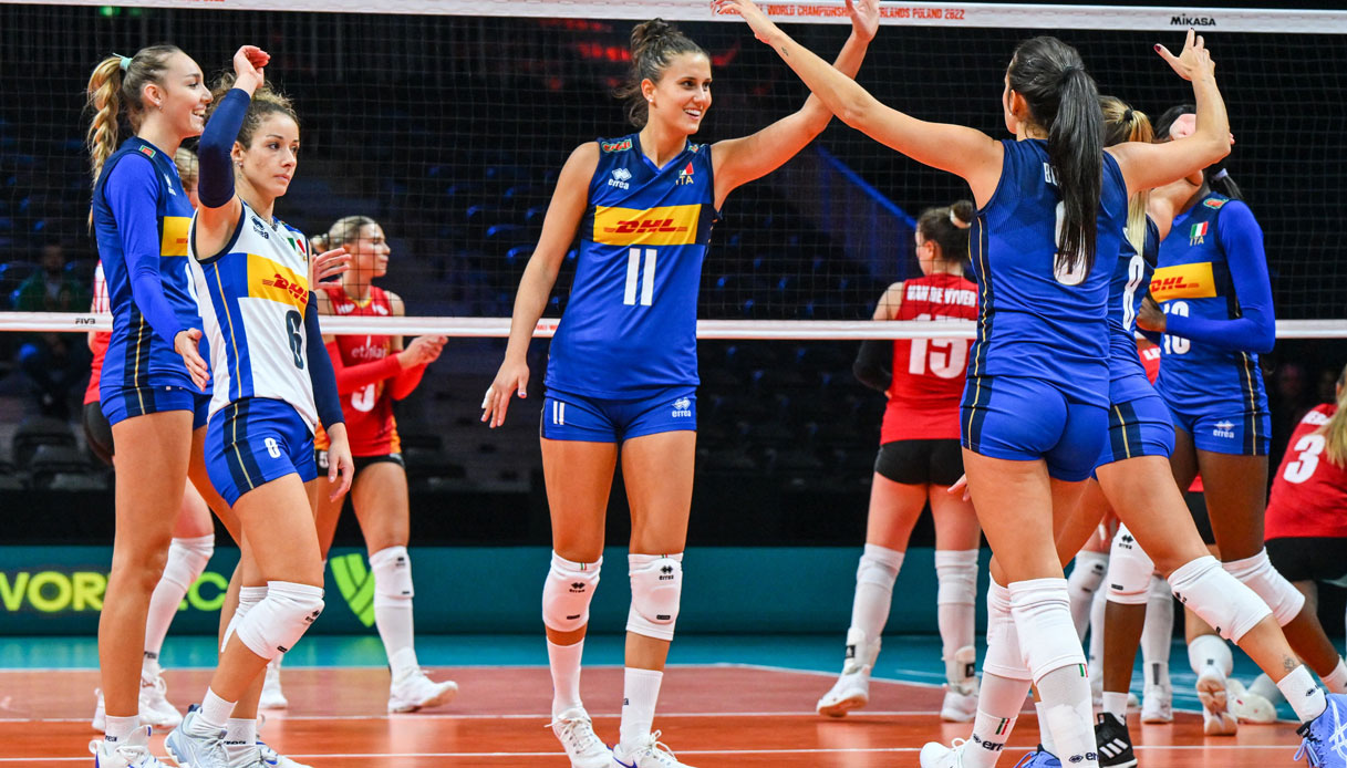 PALLAVOLO MONDIALE FEMMINILE: UNA GSUPER ITALIA BATTE LA CINA E VOLA IN SEMIFINALE